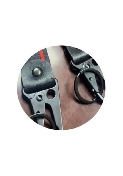 Nmax Anahtarlık Tekstil Karabinalı Nmax Logo Baskılı