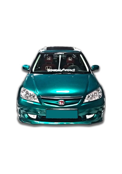 Civic Vtec 2 Makyajlı Mugen Ön Ek Plastik