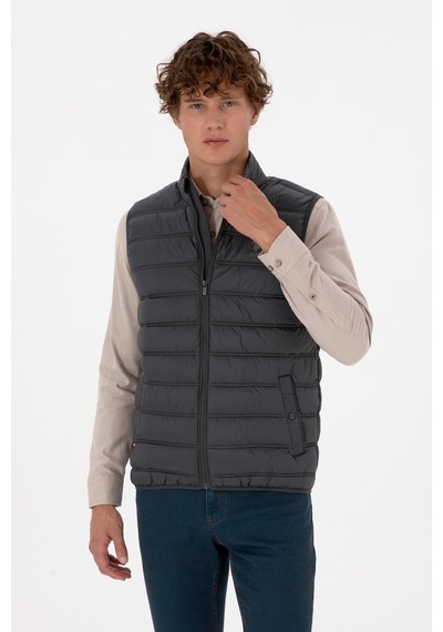 U.s. Polo Assn. Erkek Gri Yelek Dokuma 50310039-vr024 Gri