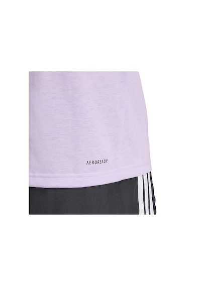 Adidas Train Essentials Feelready Erkek Mor Antrenman T-shirt Jw7445 Pembe
