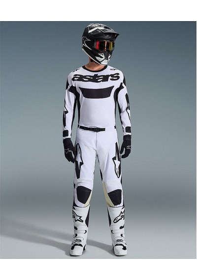 Alpinestars Racer Riway Off-road Motosiklet Jerseyi Mavi Beyaz