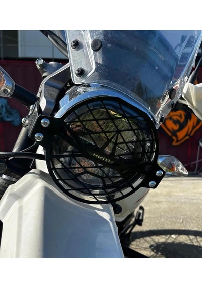 Moto Üçel Hero Xpulse 200 Uyumlu Far Koruma