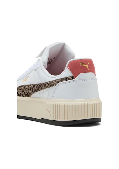 Puma 403515 Carina Mia Animal Flair Spor Ayakkabı Beyaz Beyaz