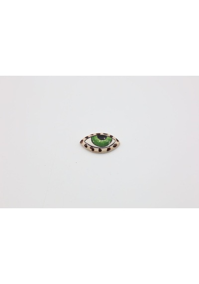 3x6 Cm El Yapımı Seramik Taşı 6 / Çok Renkli