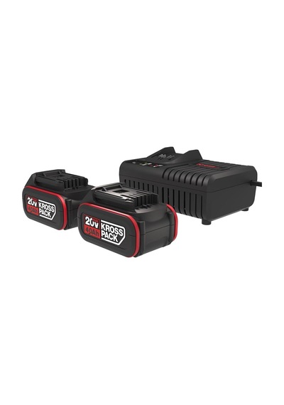 Kress Kad21 20volt 4.0ah Li-ıon Krosspack 2 Adet Akü Ve Akü Şarj