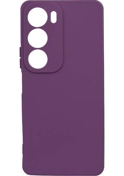 Vivo Y19s Kılıf Zore Biye Silikon Mor