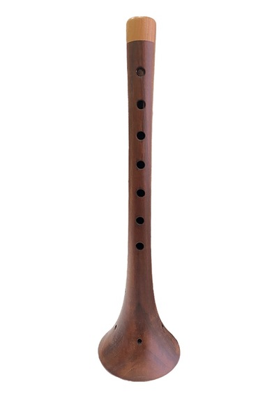 Renklendirilmiş Zurna Orta Boy 29.5 Cm - Si + Boru + Halka + 3 Adet Yedek Kamış
