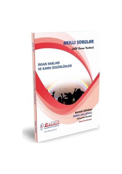 İlkumut Yayınları - İnsan Hakları Ve Kamu Özgürlükleri - Konu Anlatımlı - Çözümlü Sorular
