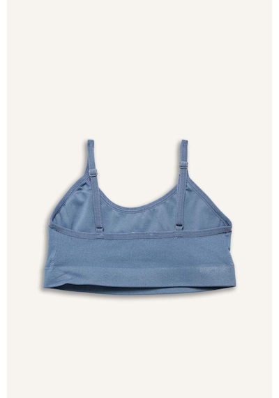 Defacto Dikişsiz Seamless 2li Bra H1063a826spbe746 Mavi-be746