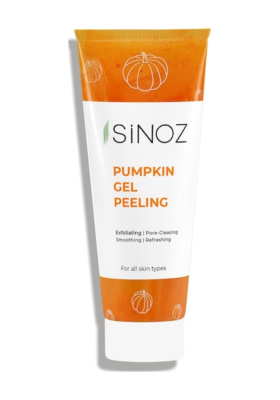 Sinoz Pumpkin Jel Balkabağı Özlü Ölü Derilerden Arındıran Yenileyici Yüz Peelingi