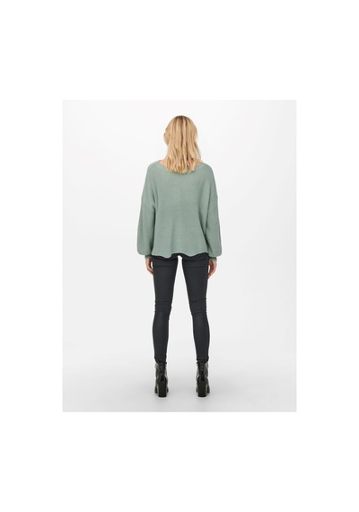 Only Kadın Örgü Kazak Onlhılde Pullover Knt15168889 Yeşil