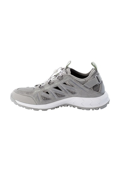 Jack Wolfskin Woodland 2 Hybrid Low Kadın Outdoor Ayakkabı Gri