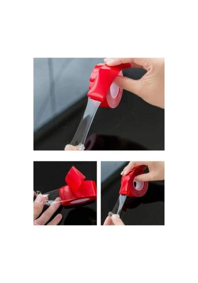 Çift Taraflı Silikonlu Bant 18mm - 2 Metre Diğer