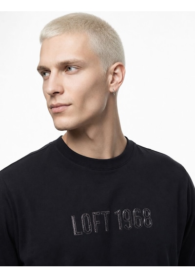 LOFT Regular Fit Erkek Tshirt K.kol Lf2042734 Q1.v1 Siyah