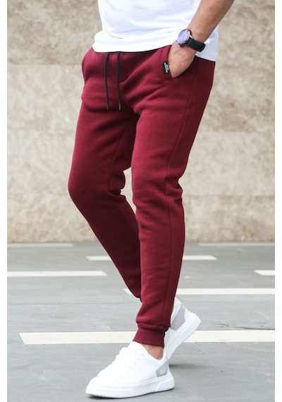 Madmext Bordo Basic Eşofman 4210 Bordo