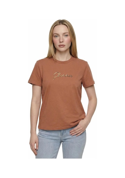 Kadın T-shirt Lf2042226 Kiremit