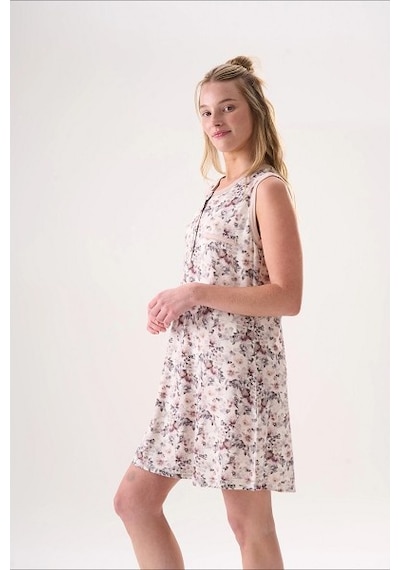 2xl Etoile 26101 Sıfır Kol Kısa Elbise Renkli