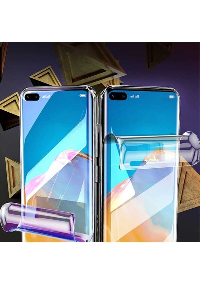 Oppo Reno 3 Pro 5G Nano Pet Full Ekran Koruyucu Siyah