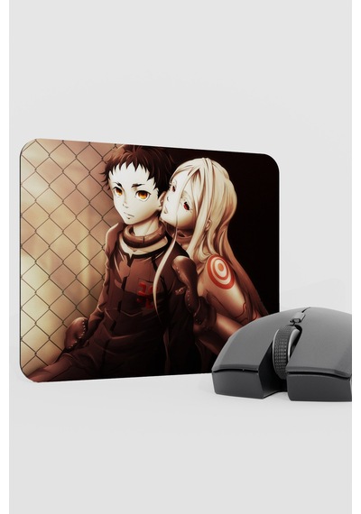 Deadman Wonderland Anime V3 - 22x18 Gaming Kauçuk Kaymaz Taban Mouse Pad Fare Altlığı