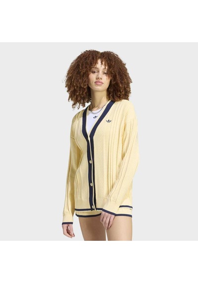 Adidas Ks4968 Cardıgan Kadın Sweatshirt Bej