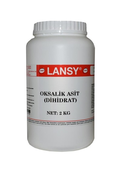 Lansy Oksalik Asit Dihidrat %99 2 KG