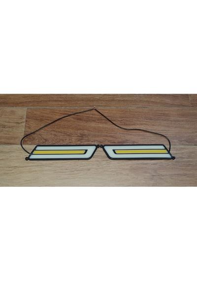 Ducki 18Cm Slim Ledli Gündüz Farı Drl+ Sinyalli Led Işık