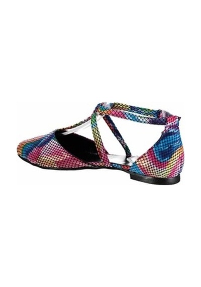 Fox Shoes Multi Kadın Babet D726537307 Çok Renkli