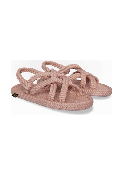 Nomadic Republic Bod.0060.k.t Bodrum Kauçuk Tabanlı Kadın Sandalet Pembe Pembe