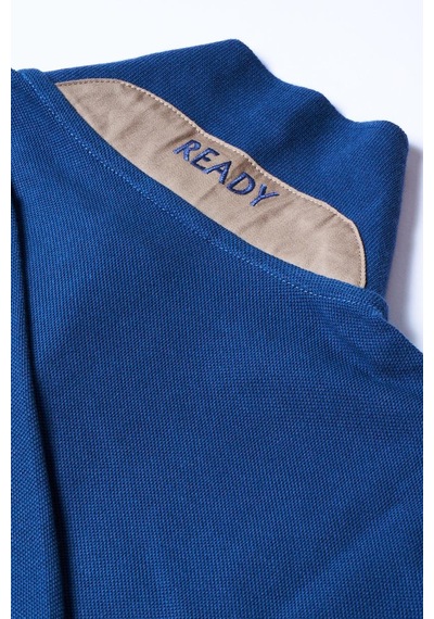 AR-MA Arma Erkek Regular Fit Basic % 100 Pamuk Pike Polo Yaka Tişört Y29374355402 İndigo