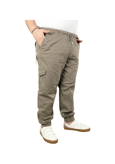 Mode Xl Büyük Beden Erkek Keten Kargo Jogger Valencia 21911 Bej 001