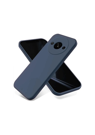 Xiaomi Redmi A3 4g Kılıf First Silikon - Lacivert 0.2M-Çok Renkli