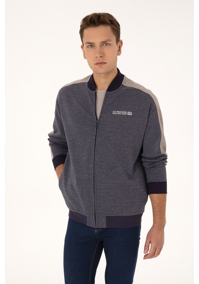 U.s. Polo Assn. Erkek Mürdüm Hırka Örme 50315820-vr074 Murdum