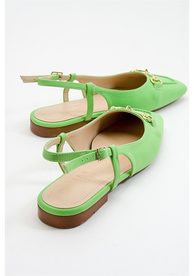 Luvishoes Area Yeşil Kadın Sandalet Yeşil