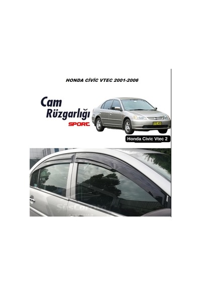 Honda Civic Vtec 2 Cam Rüzgarlığı - Kutulu Gönderim - Lazer Kesim