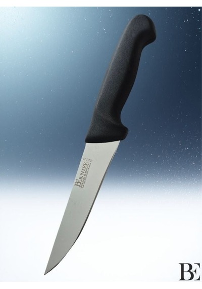 Beknife Bemiral Bıçak No.0 12 Cm 10151.12 Fibrox Kaymaz Saplı Kasap Bıçağı 30mm X 120mm X 2.5mm Siyah