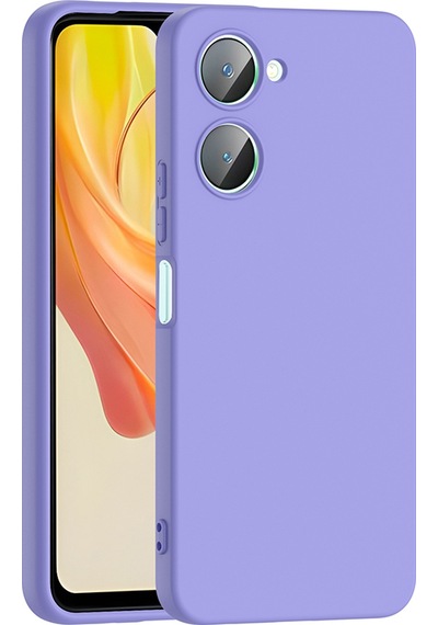Vivo Y18 Kılıf Zore Mara Lansman Kapak Lila
