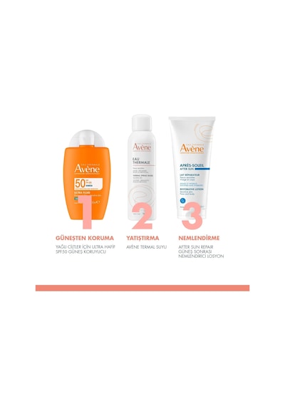Eau Thermale Avene Ultra Fluid Oil Control Spf 50 Yağlı Ciltler İçin Güneş Kremi 50 Ml