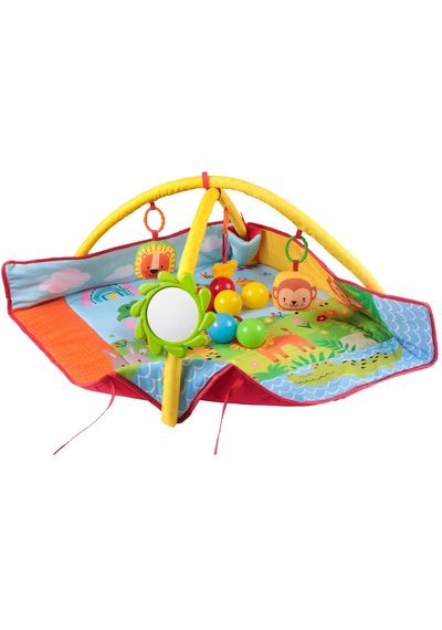 Toys2you 3in1 Top Havuzuna Dönüşebilen Aktivite Oyun Halısı - Saf