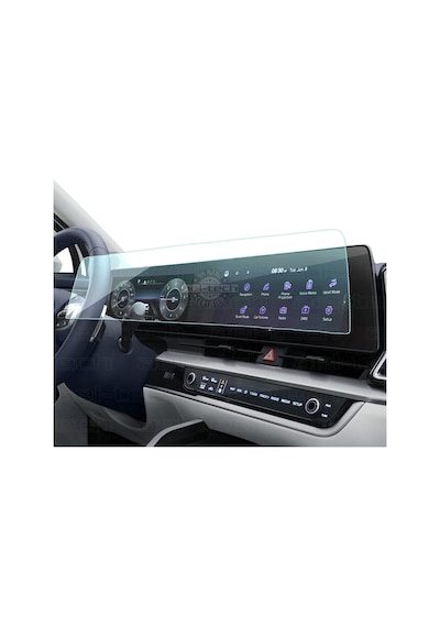 Kia Sportage Cool Plus Uyumlu 12.3 İnç Dijital Gösterge Ve Navigasyon 9h Nano Ekran Koruyucu 2024