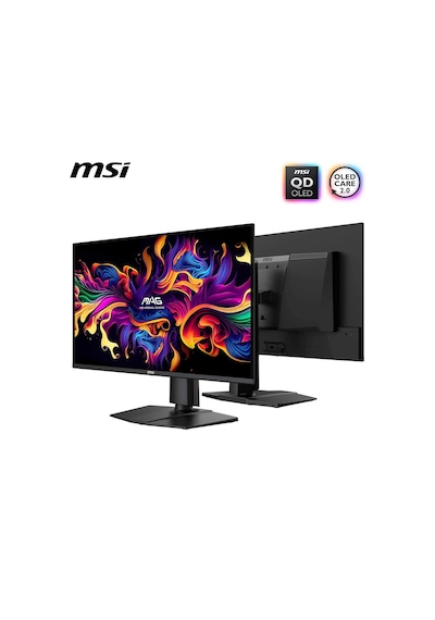 26.5 Mag 274qp Qd-oled X24, Gaming Monitör, Wqhd, 16:9, Flat, Qd-oled, 240hz, 0.03ms, Freesync Premium, Pivot