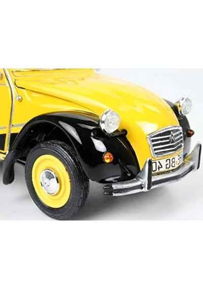 Citroen 2cv Modeli İle Mükemmel Ölçekli Araç Seti