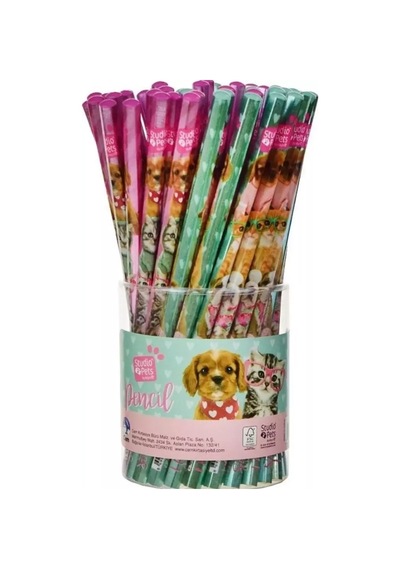 Dolphin Kurşun Kalem Studio Pets Pt-6372 Çok Renkli