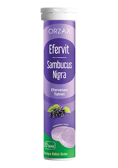 Orzax Efervit Sambucus Nigra 20 Tablet
