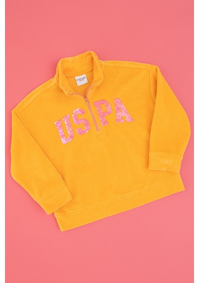 U.s. Polo Assn. Kız Çocuk Sweatshirt 50318062-vr244 Mango