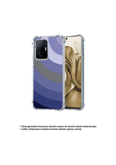 Huawei P20 Lite Köşe Korumalı Antişok Kapak Renk Cümbüşü Tasarımlı Şeffaf Kılıf