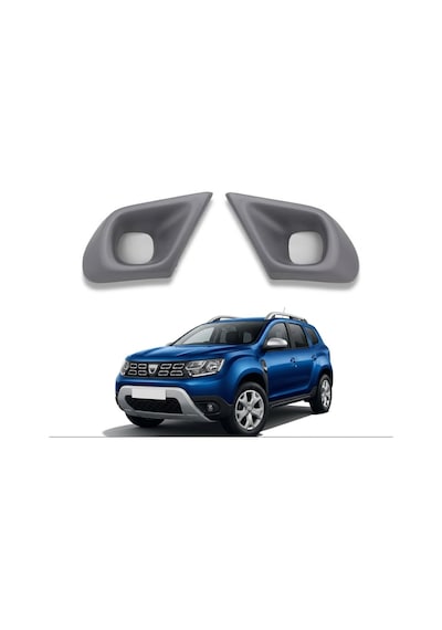 2018+daci A Duster Si S Fari Kaplama Koruma Çerçevesi Gri