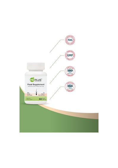 Mdplus Hair Multivitamin Takviye Edici Gıda 60 Tablet