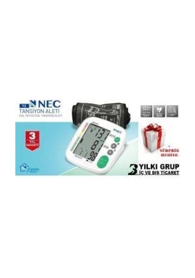 Medisana Nec-t3 Kol Tipi Dijital Tansiyo - Medikaltec Nec-t3 Kol Tipi Dijital Tansiyon Aleti