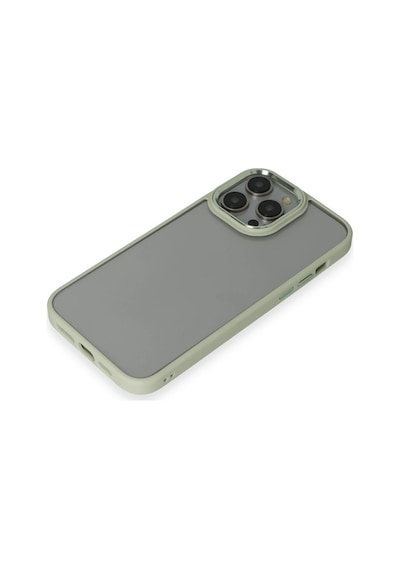Newface Apple iPhone Uyumlu 14 Pro Max Kılıf Power Silikon Semeglbl - 82 - Yeşil