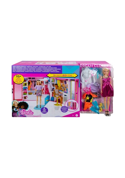 Barbie'nin Rüya Gardırobu, Barbie Bebek Ve 25'ten Fazla Aksesuar